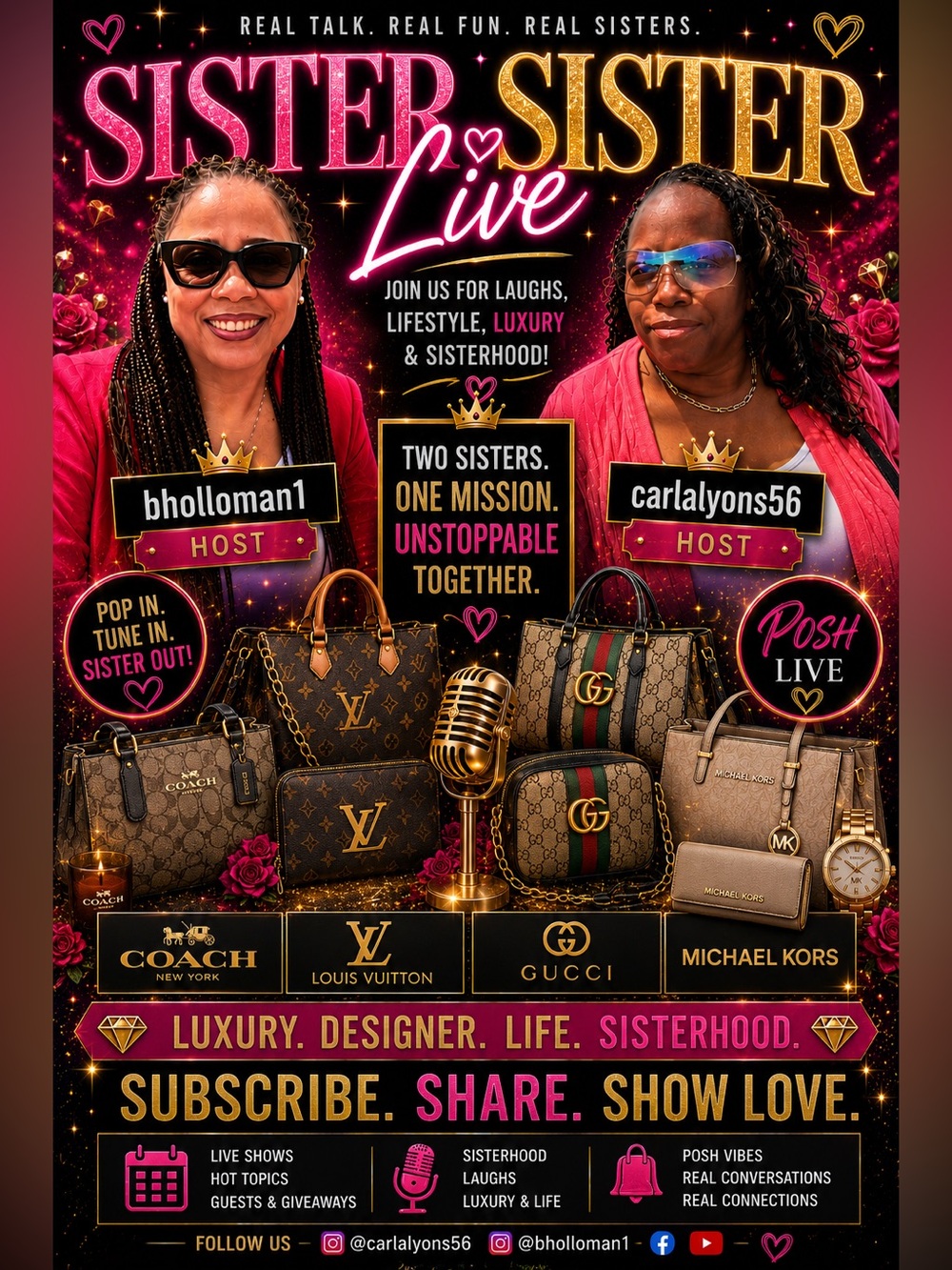 💖👜 Sister/Sister Presents: Luxury & Designer Bags 👜💖